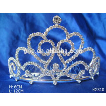 pageant crowns tiaras red crystal wedding crown pearl crystal crown tiara holiday tiara crown for wedding